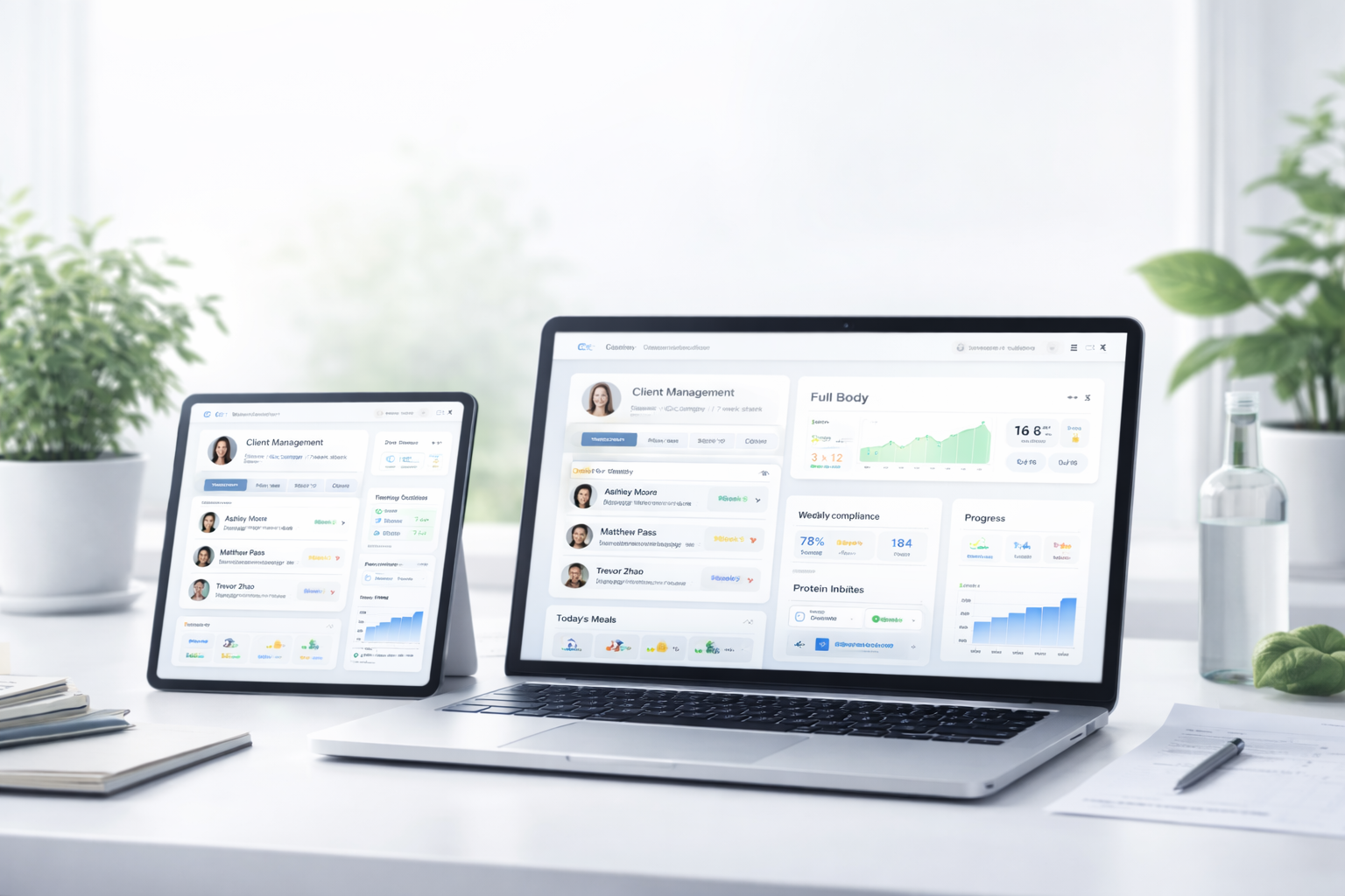 Seamless coaching dashboard